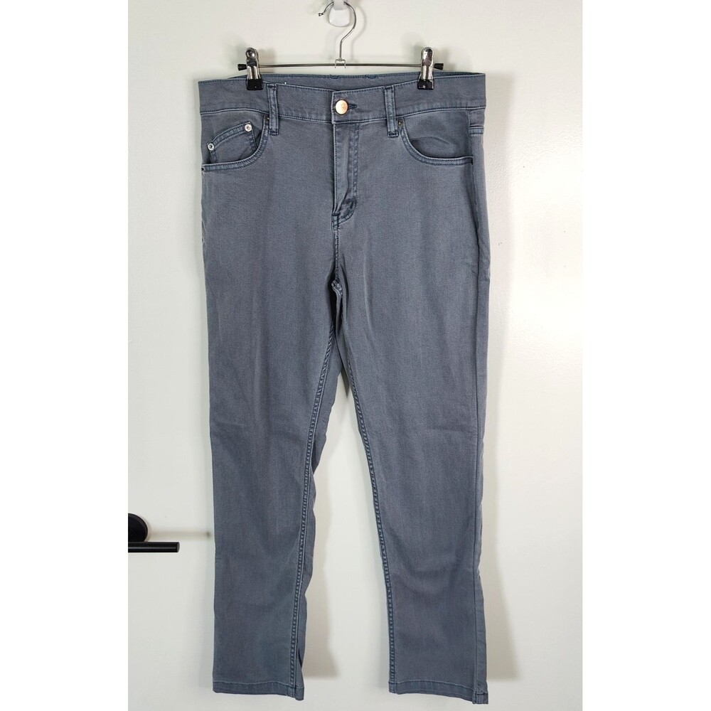 Mugsy Logans Jeans Mens 34x31 (Tag 34x32) Blue Classic Fit 4 Way Stretch